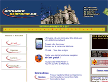 Tablet Screenshot of annuairestjerome.ca